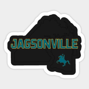 JAGSONVILLE Sticker